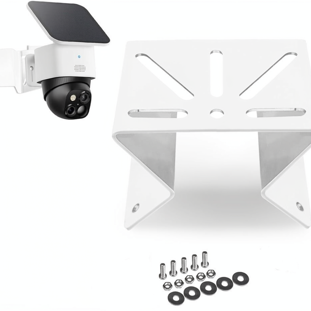 Eufy Camera S340 - Eufy SoloCam S340用、頑丈な金属製コーナーブラケット。外壁に取り付けて使用する、角度調整可能なカメラ用ベース。