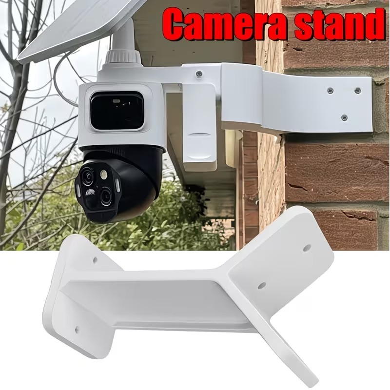 Eufy Camera S340 - 屋外コーナーウォールマウントカメラブラケット（Eufy S340用）、ソーラーPTZ CCTVセキュリティ監視カメラ設置ホルダー