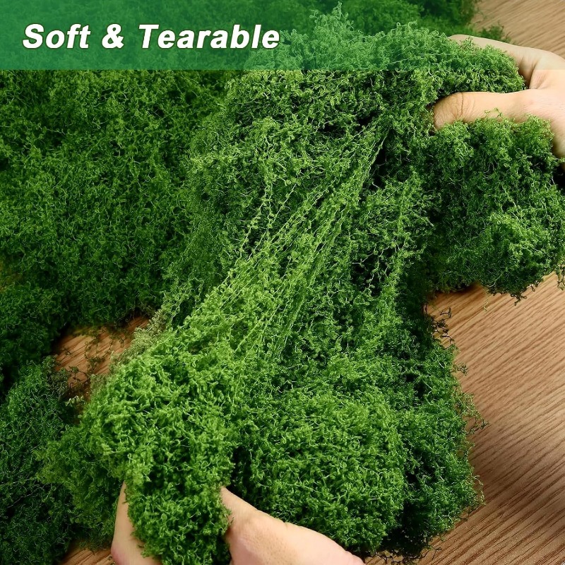人工モス フェイクモス 工芸品、鉢植え、フェアリーガーデン、 - Sphagnum Moss Dry のレビューと価格