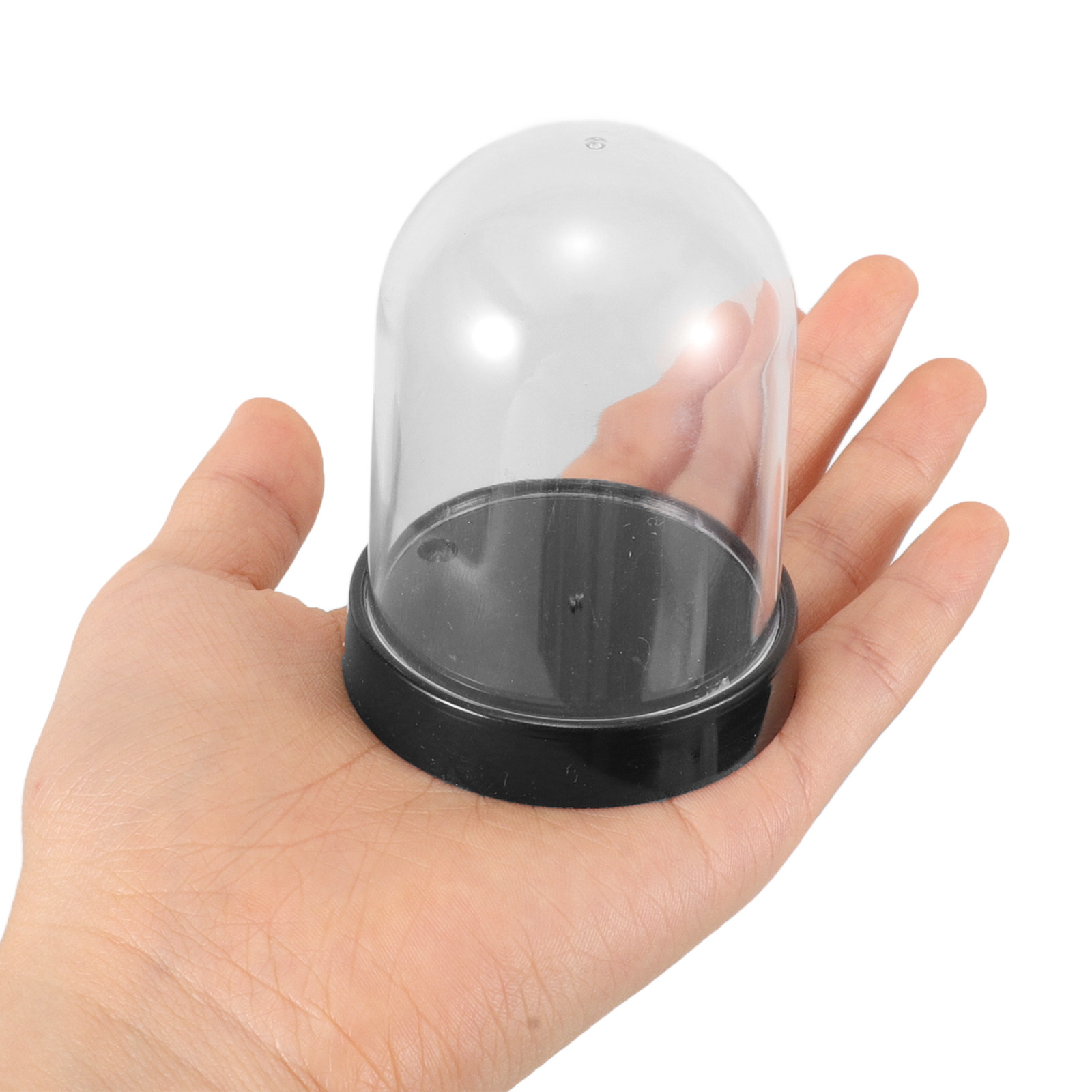 5セット ドーム型ディスプレイ装飾フェンスポスト 屋外ガーデ - Plastic Dome Clear のレビューと価格