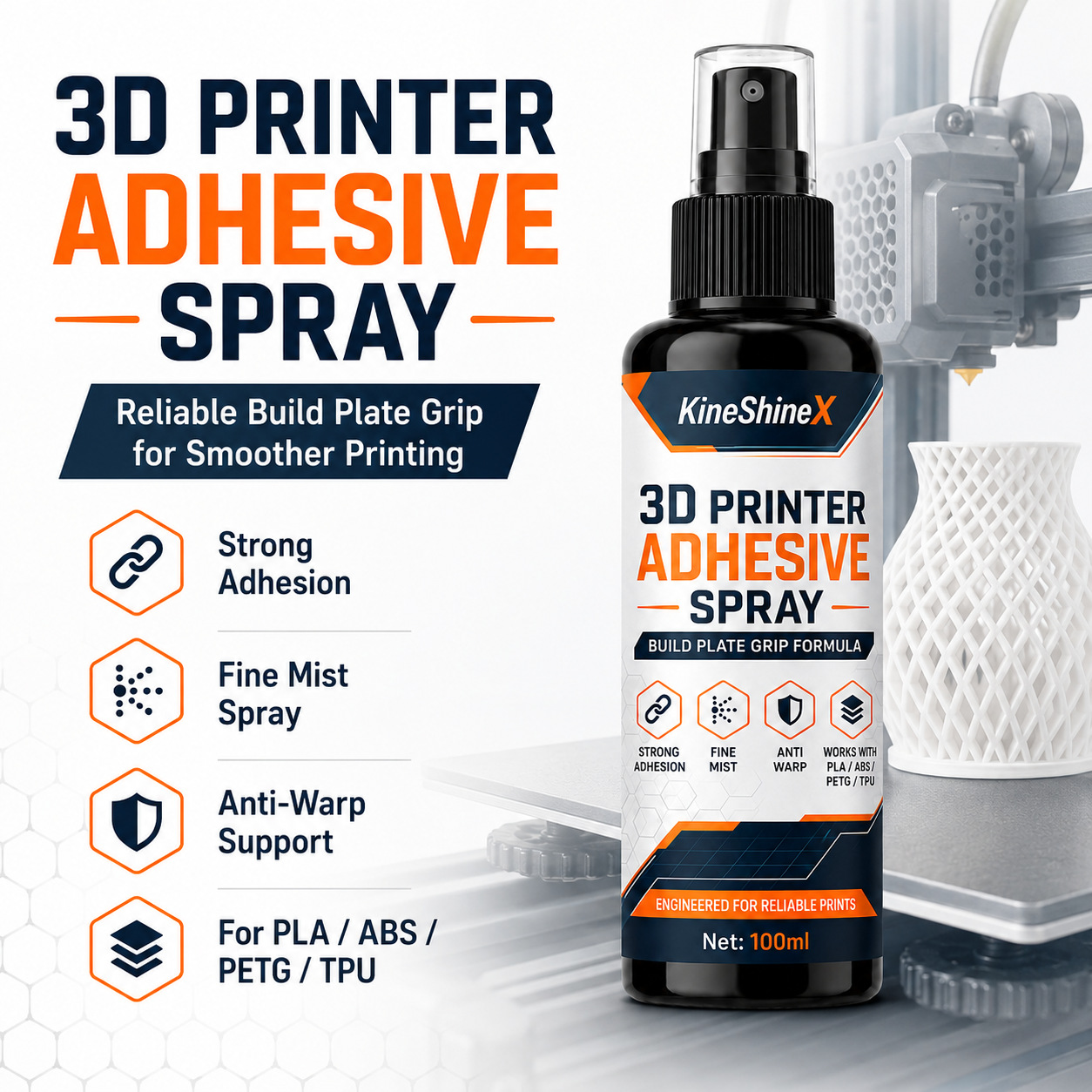 3Dプリンター用接着スプレー 100/200ML ビルドプレ - Misting Bottle Fine のレビューと価格