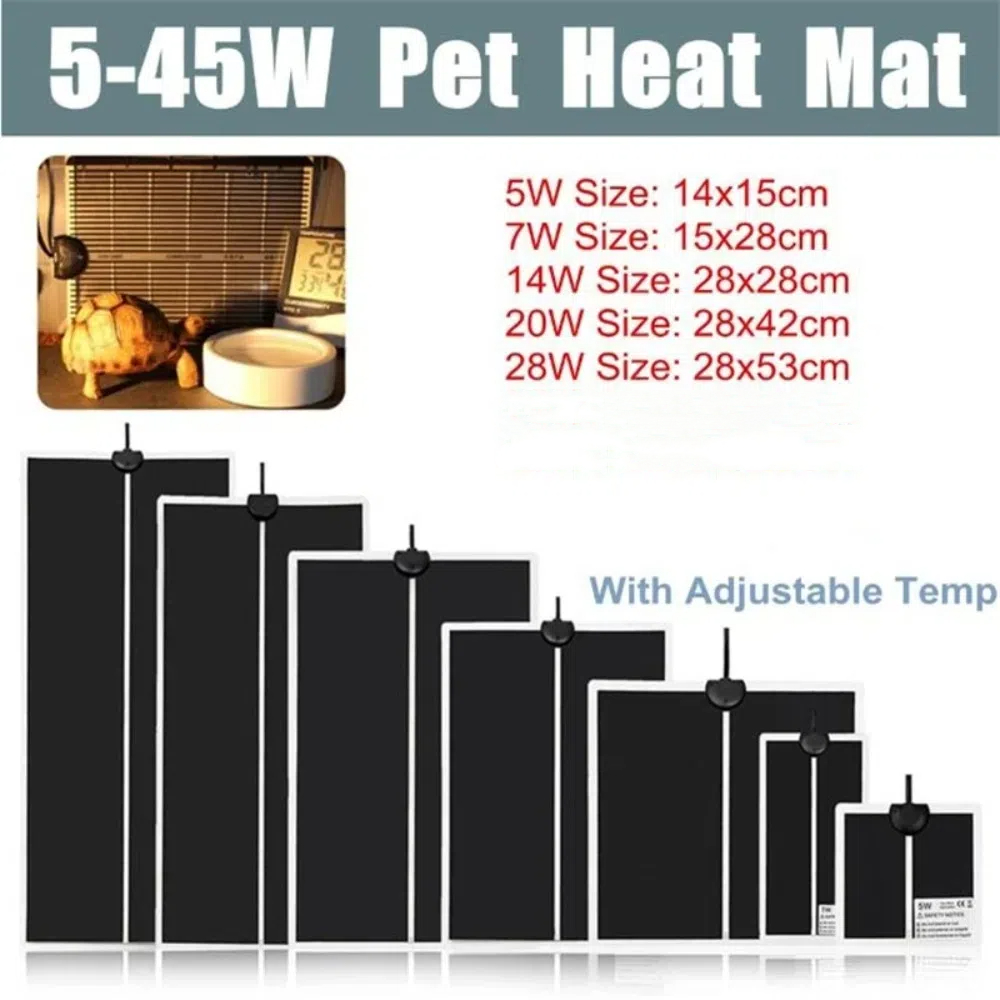 5～28W苗床ヒートマット、防寒、220V～240V、発芽促 - Heat Mat Seedling のレビューと価格